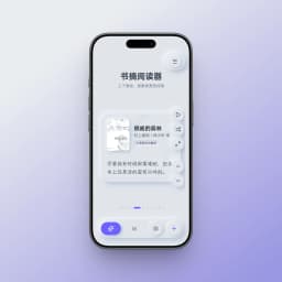 一个小而美的书摘播放器
