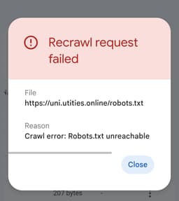 求助：为什么谷歌无法访问我的 robots.txt