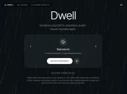 dwell——开箱即用的白噪音场景合集